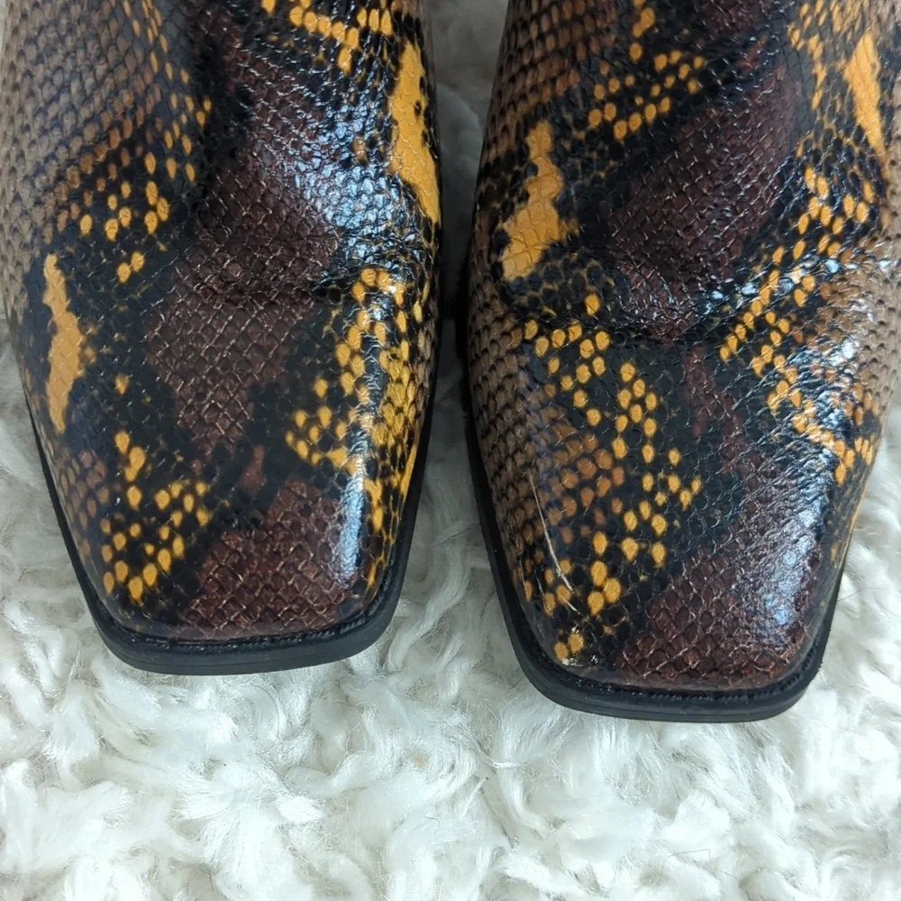 Franco Sarto Generous snake bootie - Picture 3 of 9